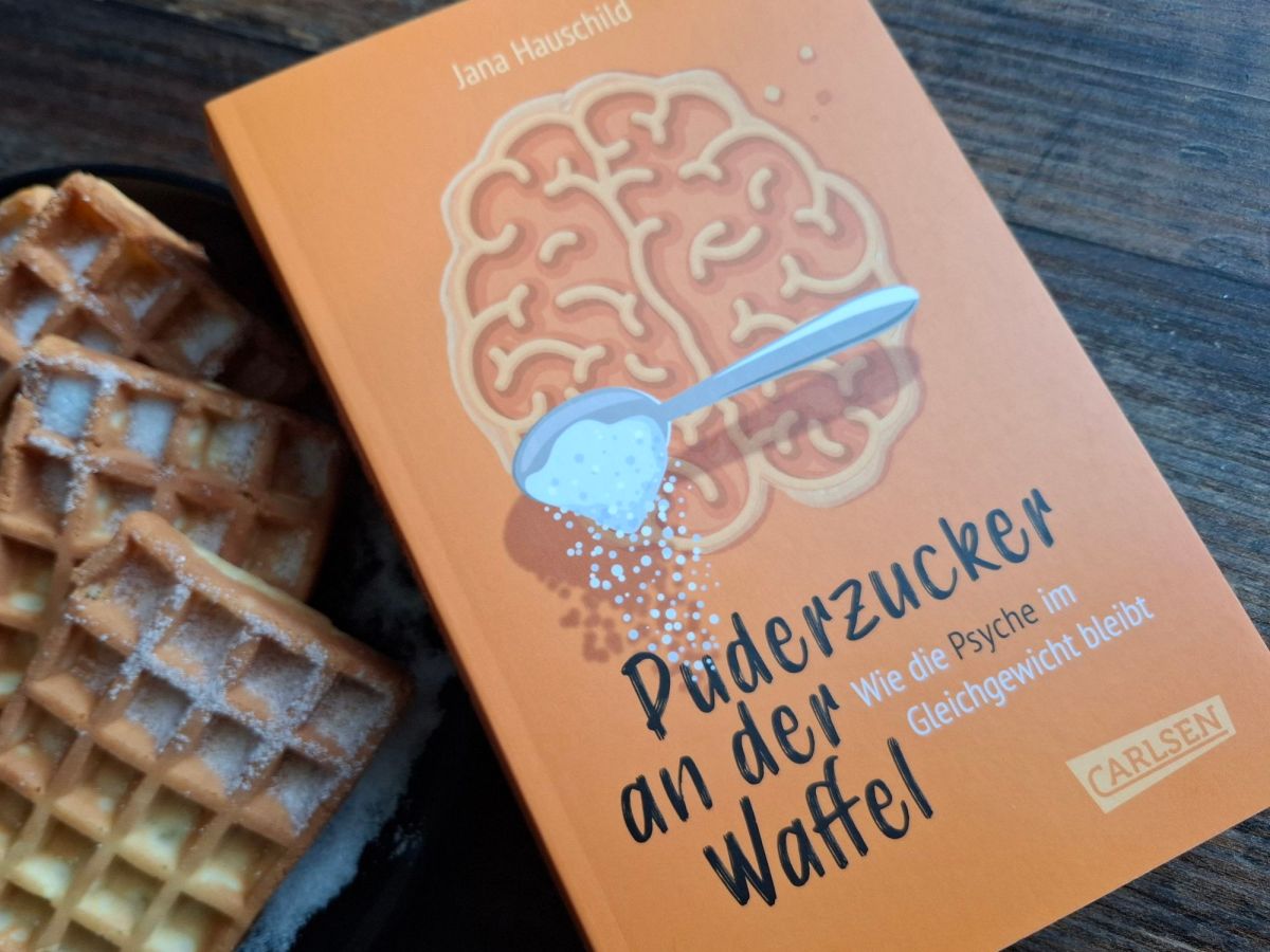 Puderzucker an der&nbsp;Waffel